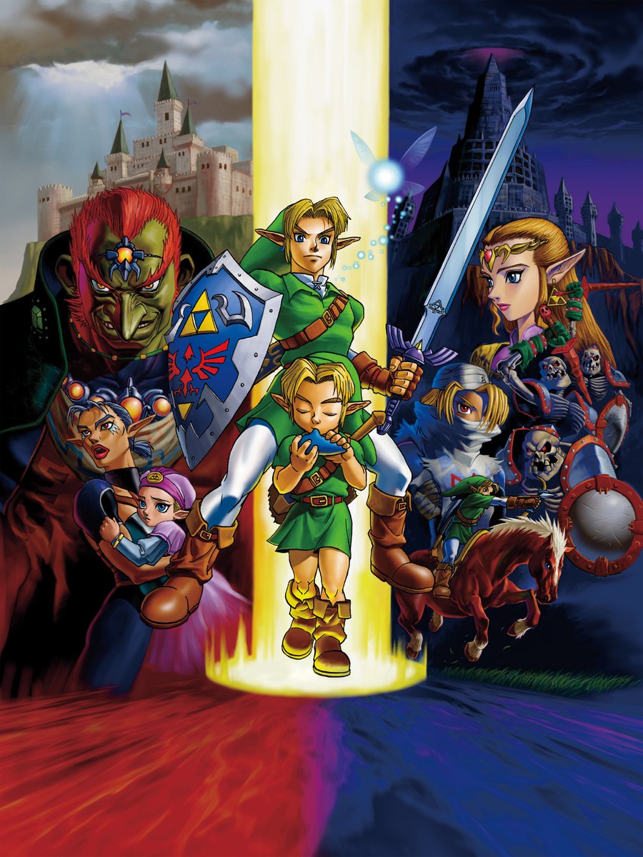 The Legend of Zelda: Ocarina of Time 
Happy 27th Birthday ❤️ 🐐