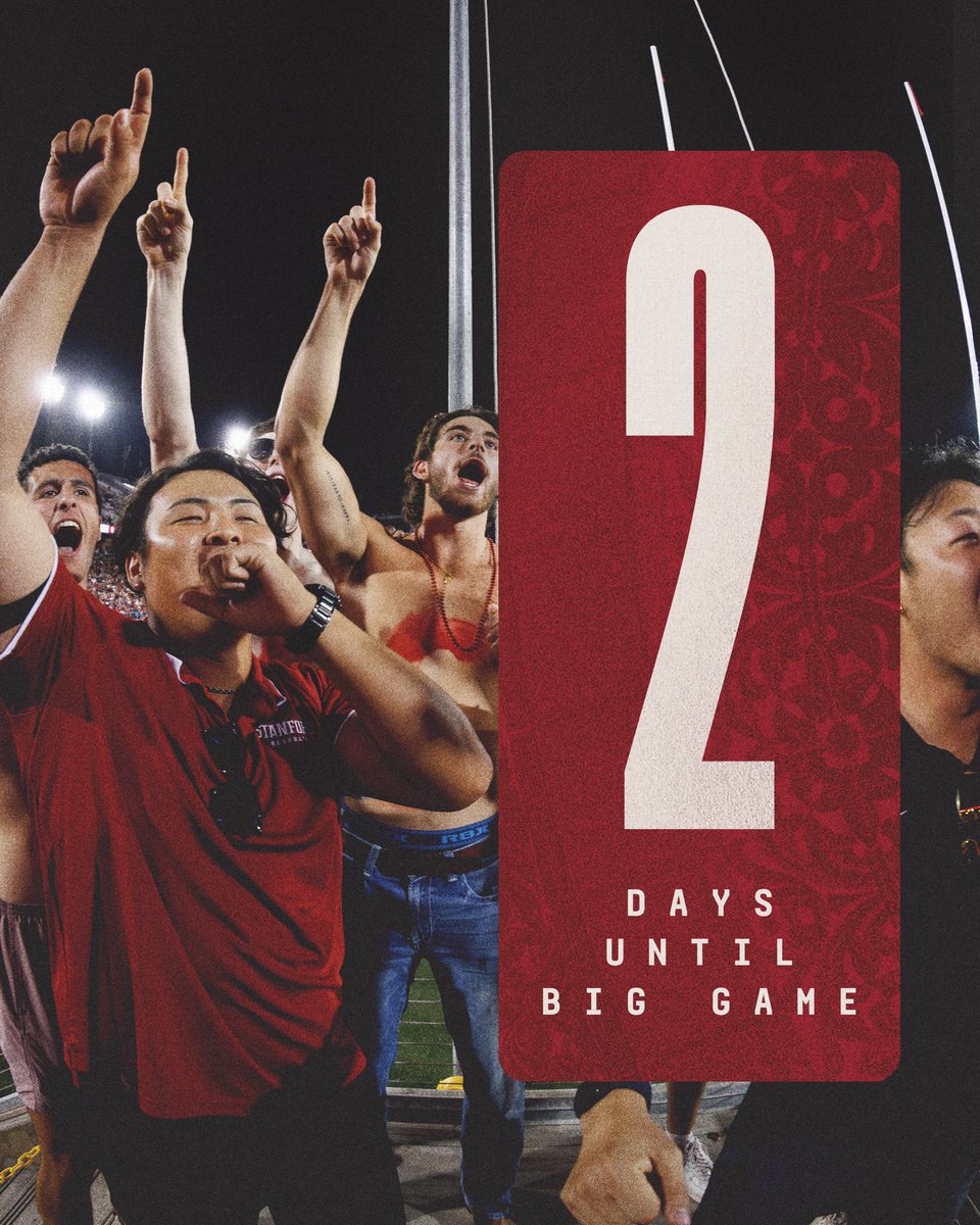 ✌️DAYS UNTIL BIG GAME 🪓