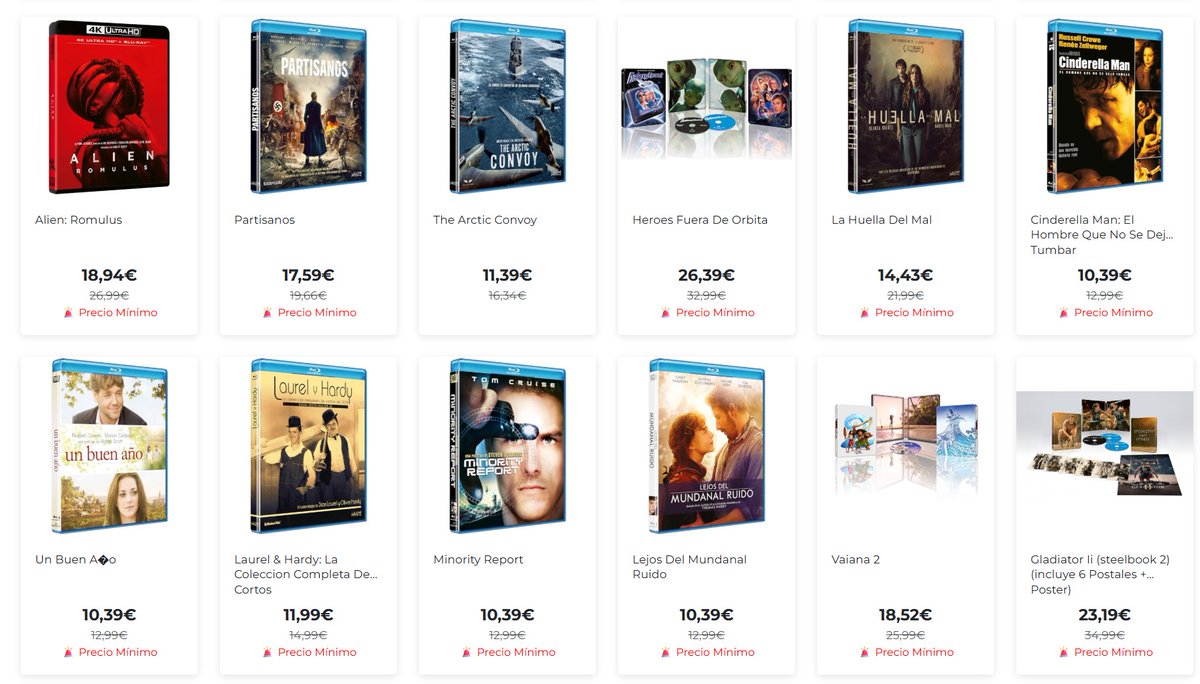 🚨 BLACK FRIDAY EN AMAZON
Todas las películas que han bajado de precio (actualizado en tiempo real)
buscadorchollos.com/categorias/pel…