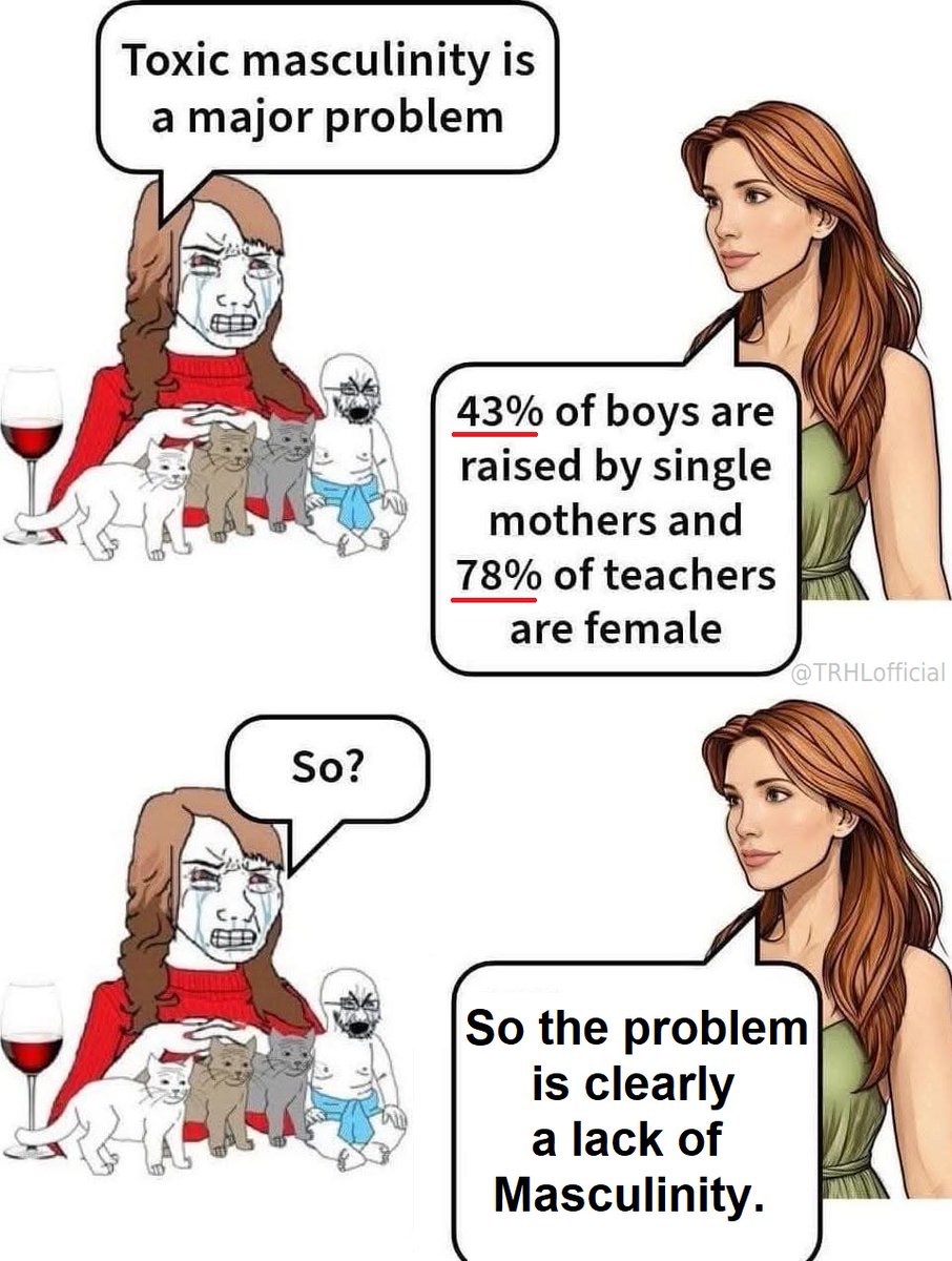 GigaBasedDad's tweet image. Society needs strong fathers.