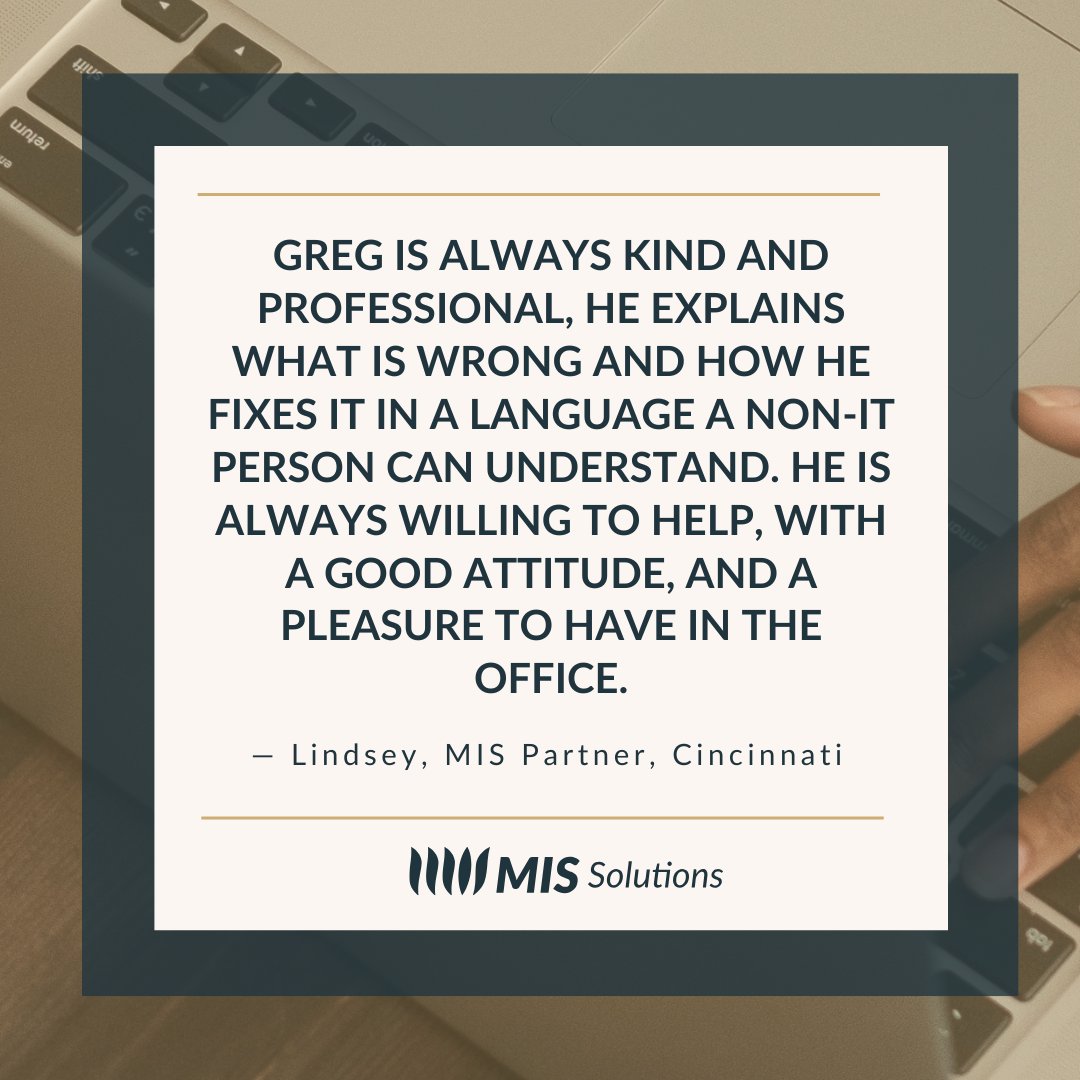 solutions_mis's tweet image. Whether you call our IT helpdesk, or you have one of our onsite support technicians, we&apos;re going to knock it out of the park for you. 😉

Curious about how Integrated IT+ can elevate your business? 

Learn more here: hubs.ly/Q03VkY6M0