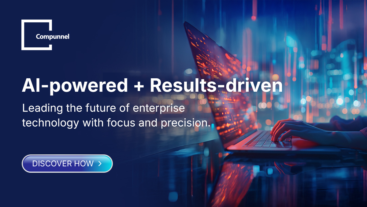 Compunnelinc's tweet image. AI at the core. 
Human in design. 
Results by obsession.
 
That’s how Compunnel redefines enterprise execution. 
Read more: hubs.li/Q03VbxzJ0
#ExecutionReimagined #AI #Compunnel