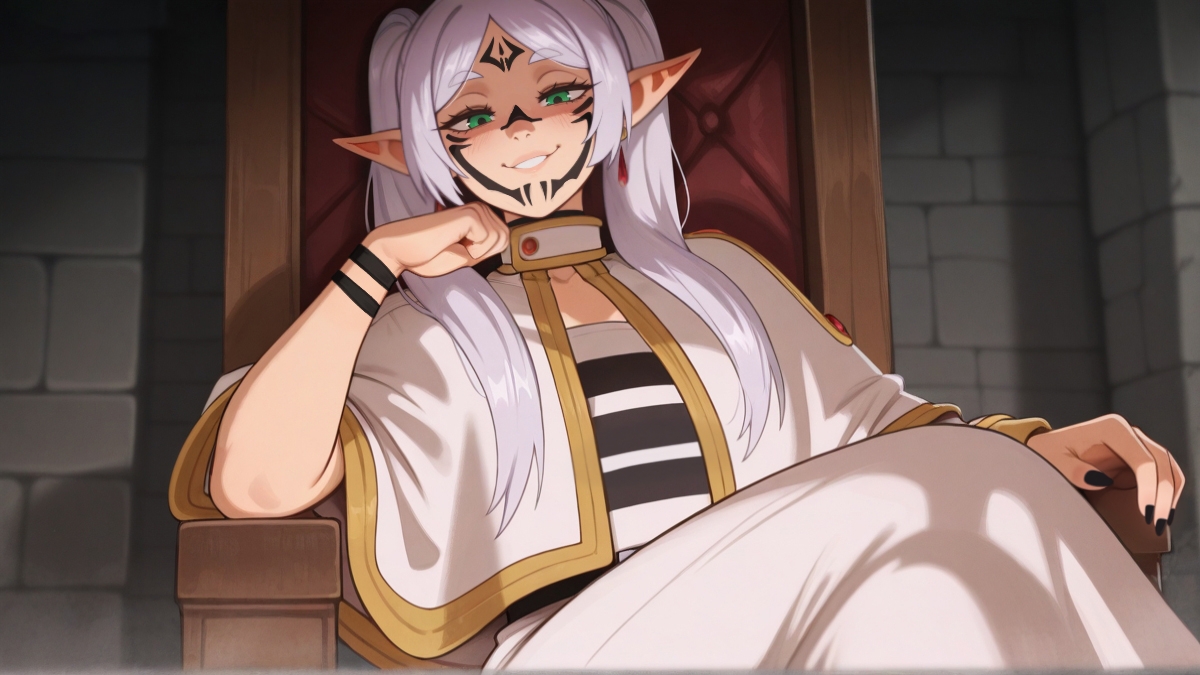 waifudiffus1on's tweet image. Frieren