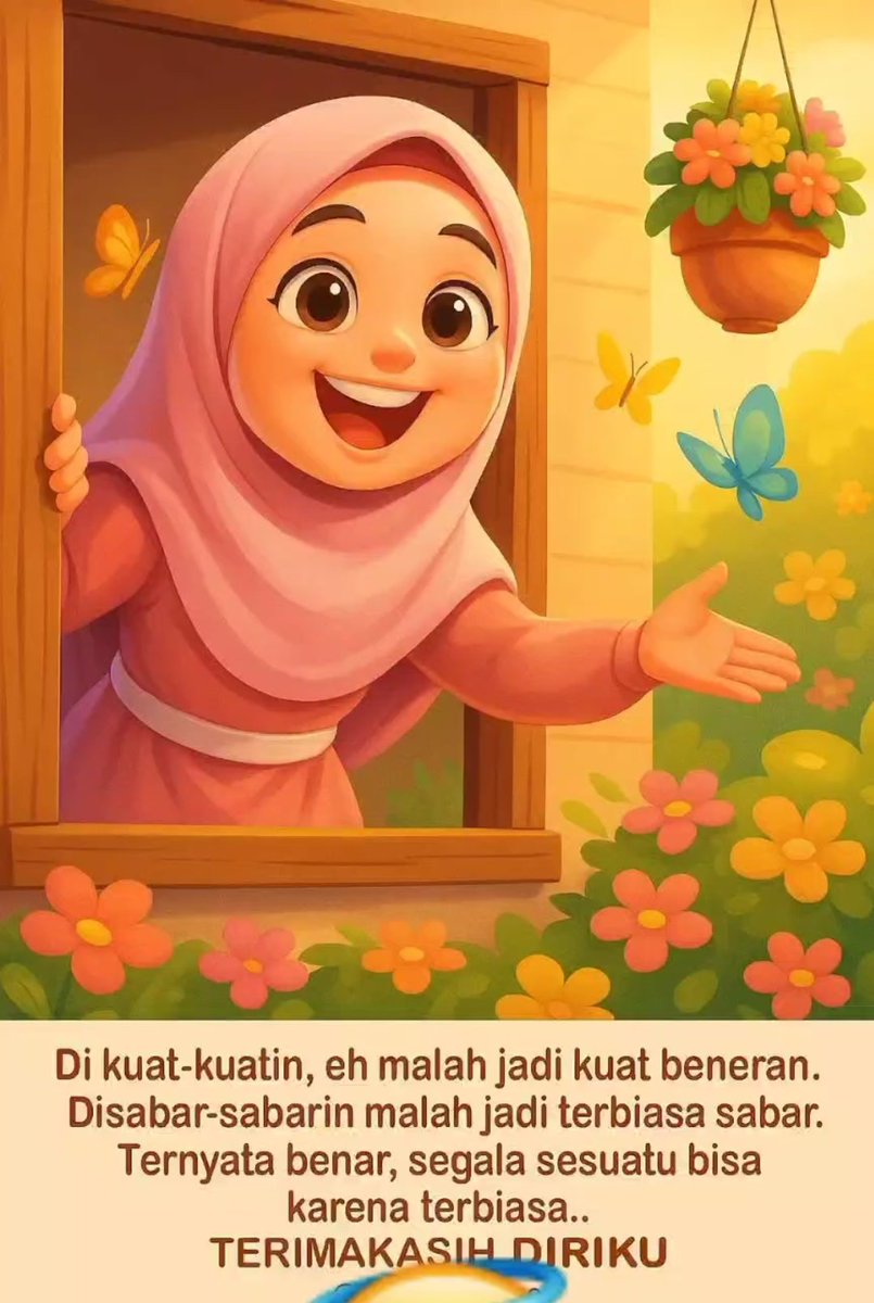 Asalammualaikum
Bismillah untuk hari
Alhamdulillah untuk hari hari yang tlah lalu
🥳❤️