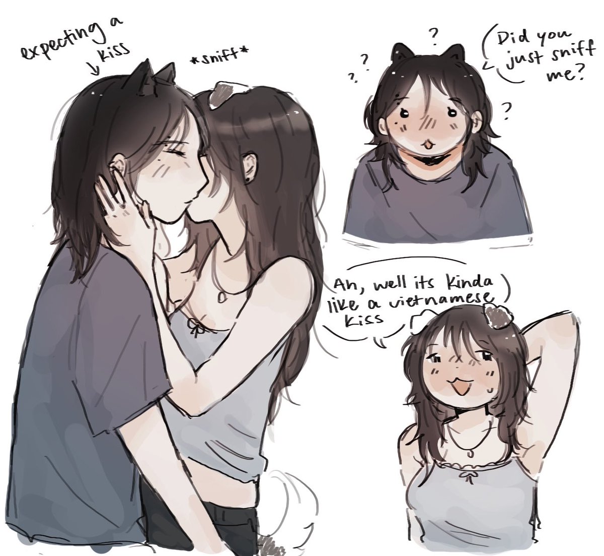 delusional965's tweet image. Special kisses 😚