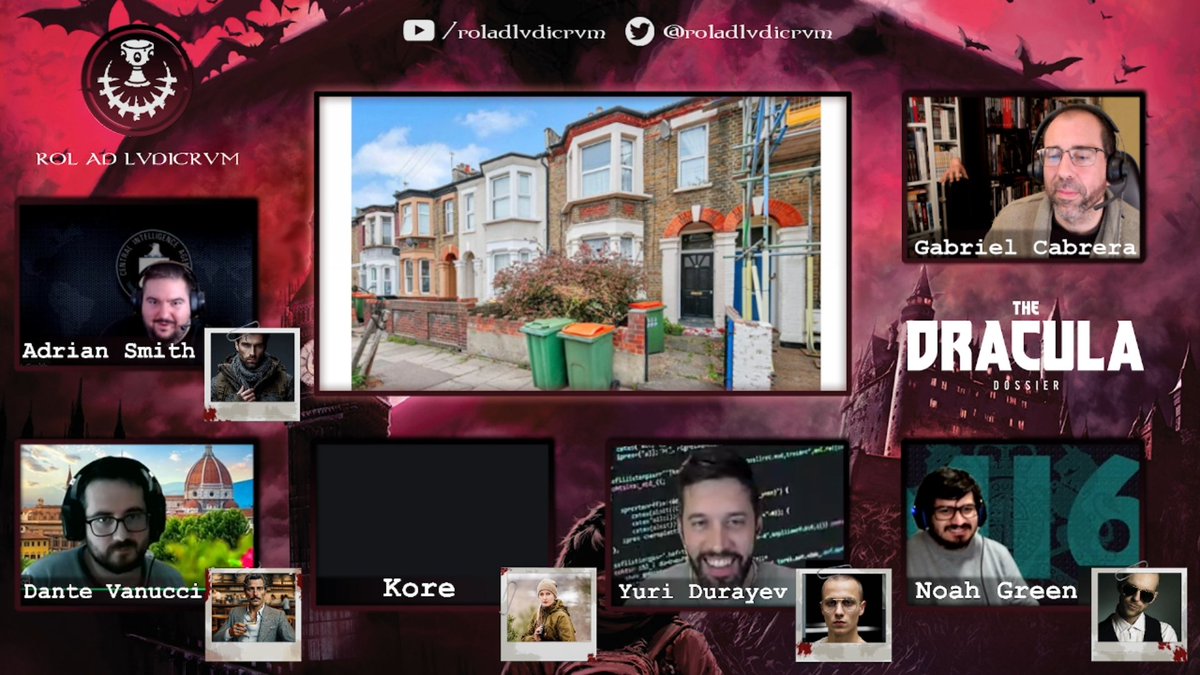 tuitsdegabriel's tweet photo. Jueves noche de «The Dracula Dossier» de @Shadowlandsed. Los PJ se han armado hasta los dientes y planean infiltrarse en los restos de la abadía de CARFAX y lo que antes era el manicomio de Jack Seward. https://t.co/gs3QAxrPlW