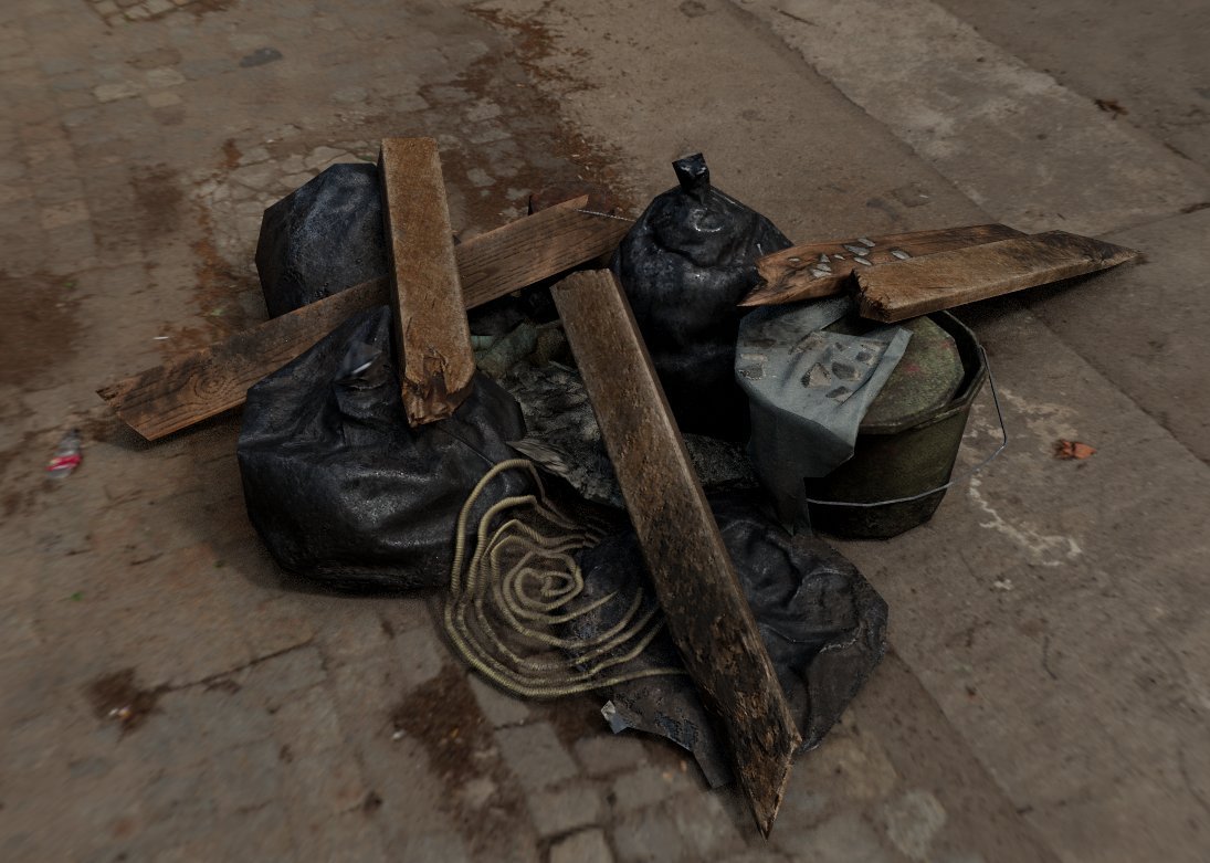 MarshmanAlan's tweet image. Also finished the little garbage pile assets for a cool awesome Roblox game being developed - Checkout
@FuelCrisisRBLX :) #3Dart #gamedev