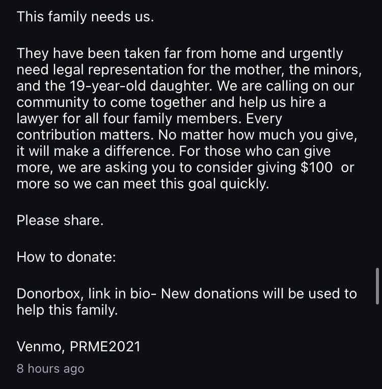0r4ngut4n_'s tweet image. ‼️❗️‼️❗️‼️❗️‼️❗️‼️❗️‼️❗️‼️

donorbox.org/community-supp…

venmo: PRME2021

—

(source: projectreliefme on instagram)
