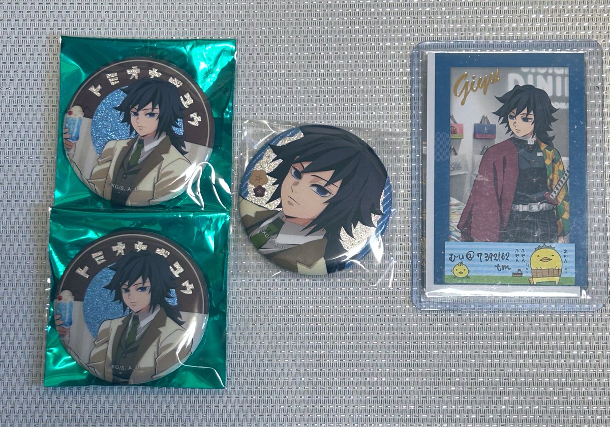 交換】鬼滅の刃 ufotable AGF 2025 2024 純喫茶 early winter 缶バッジ