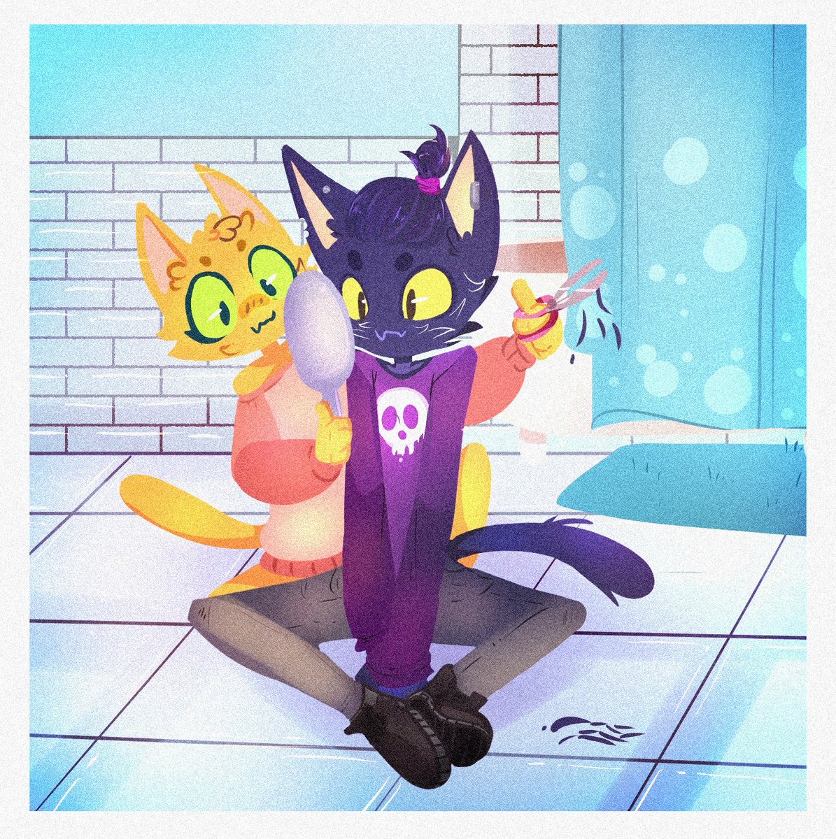 PixelsParasite's tweet image. I swear, I need to continue this series one day.