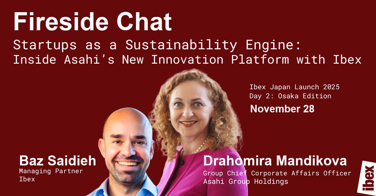 IbexAPAC's tweet photo. Save your seat!
https://t.co/tw72k41SSR

Startups aren’t just disrupting industries, they’re redefining how major corporations build sustainability at scale. https://t.co/PSBeLKgEon