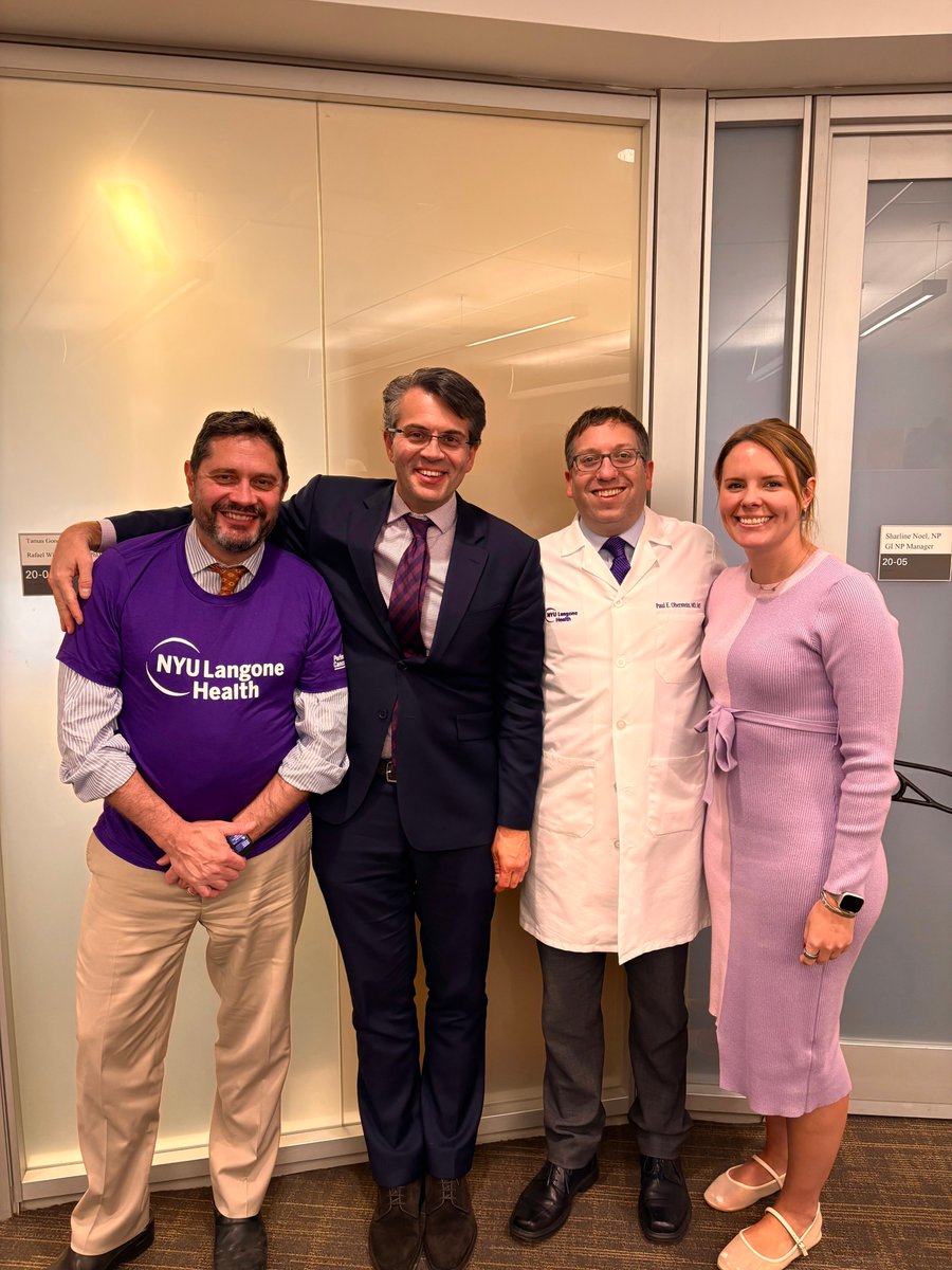 Aiims1742's tweet image. Very proud of members of our @Perlmutter_CC @nyulangone Gastrointestinal Cancer team that delivers exceptional care each day for all of our patients with pancreatic and GI cancers. #WPCD