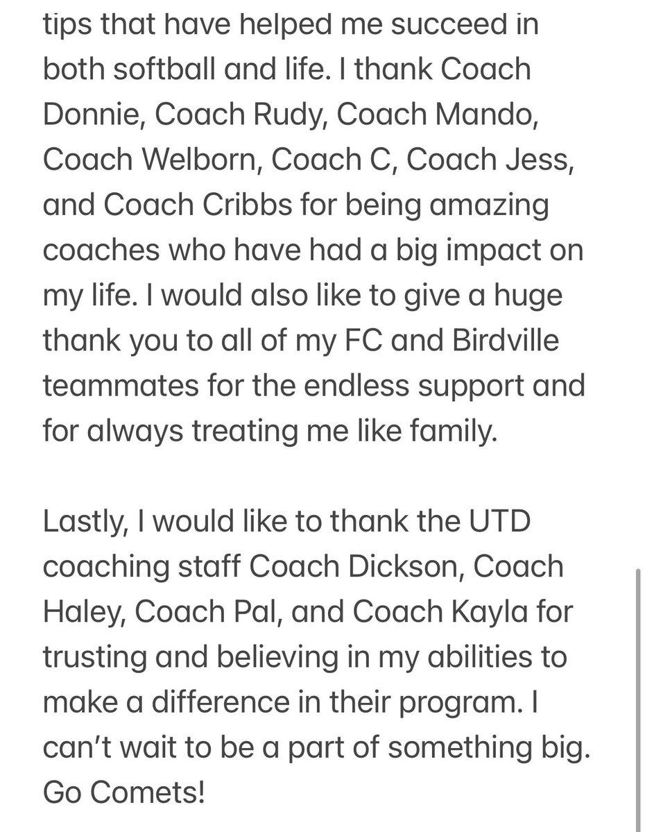 GO COMETS!! 💫 ☄️🧡💚 <a href="/UTDCometSB/">UT Dallas Softball</a> <a href="/FCDFWMtz16s/">Firecrackers DFW Martinez 16U</a> <a href="/DfwFirecrackers/">FirecrackersDFW</a> <a href="/Firecrackersinc/">Firecracker Softball</a> <a href="/BHSHawkSoftball/">Birdville Softball</a>