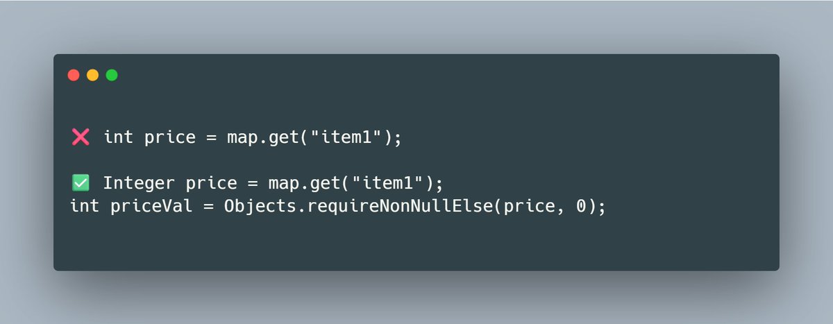 mario_casari's tweet image. 💡 Java tip: Use Objects.requireNonNullElse(value, defaultValue) to avoid null checks.
#Java #JavaDev