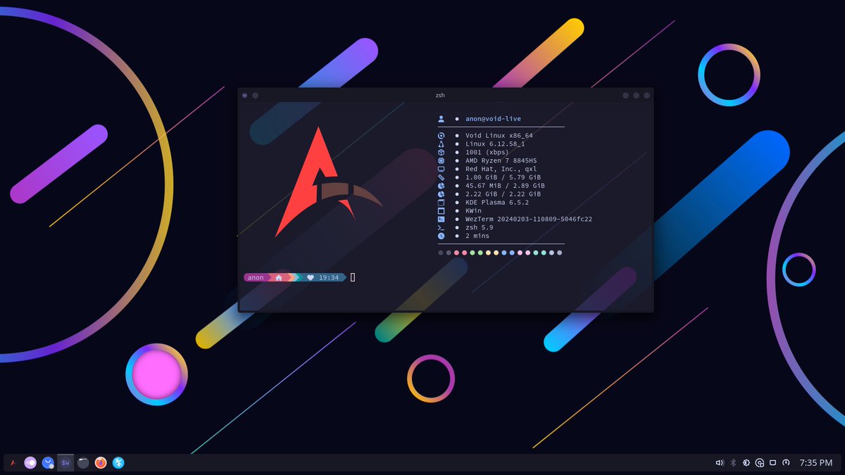 OsAgarim's tweet image. Hace breves momentos he actualizado la ISO de AgarimOS Plasma:
sourceforge.net/projects/agari…
#VoidLinux #Plasma #Catppuccin #ViernesdeEscritorio