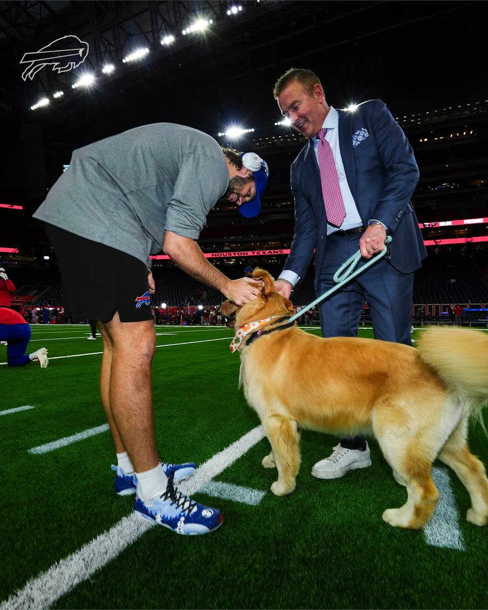 BuffaloBills's tweet image. Hi Peter. 🥹

@JoshAllenQB x @KirkHerbstreit