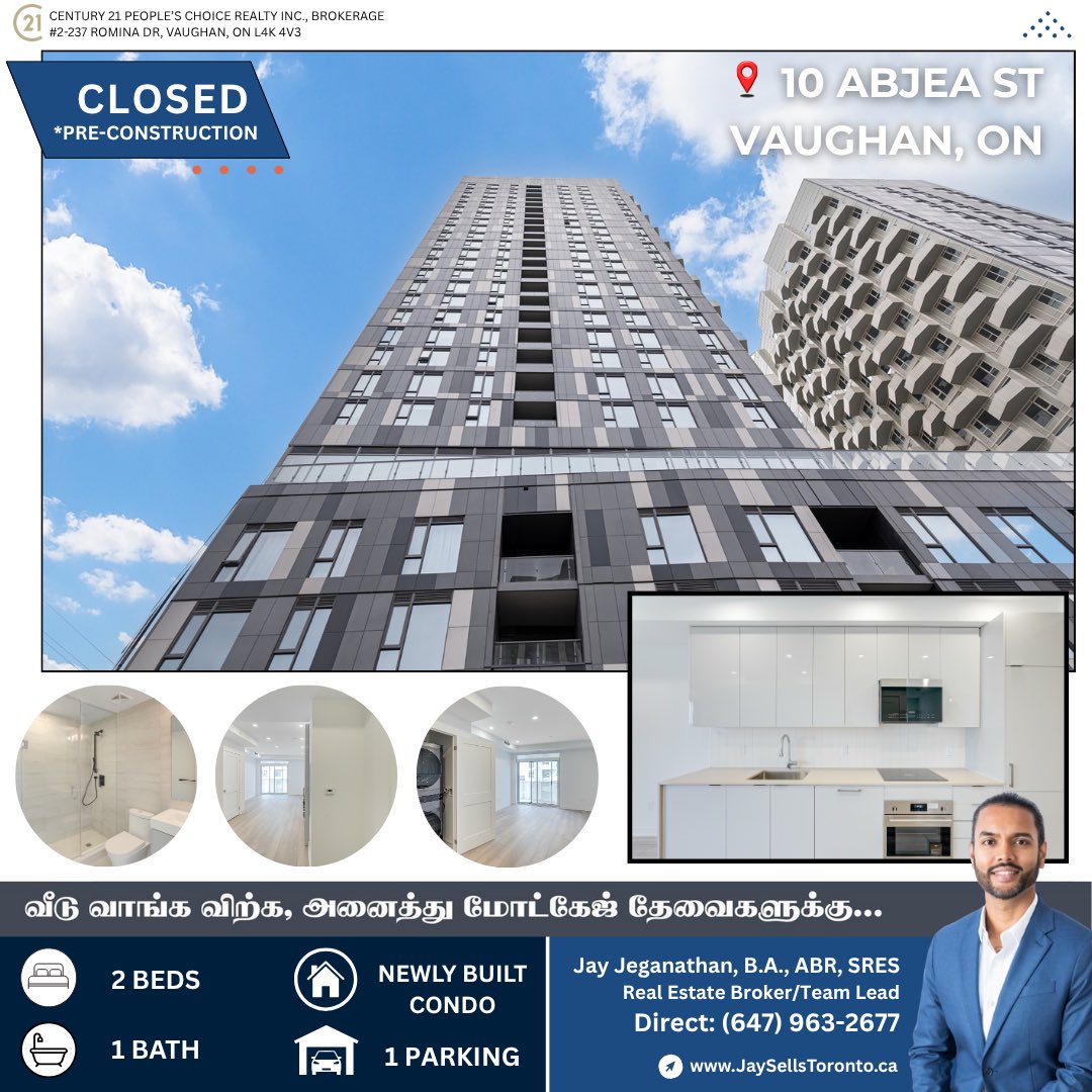 Jay Jeganathan, B.A. - Real Estate Broker (@jjrealtoronto) / Posts / X