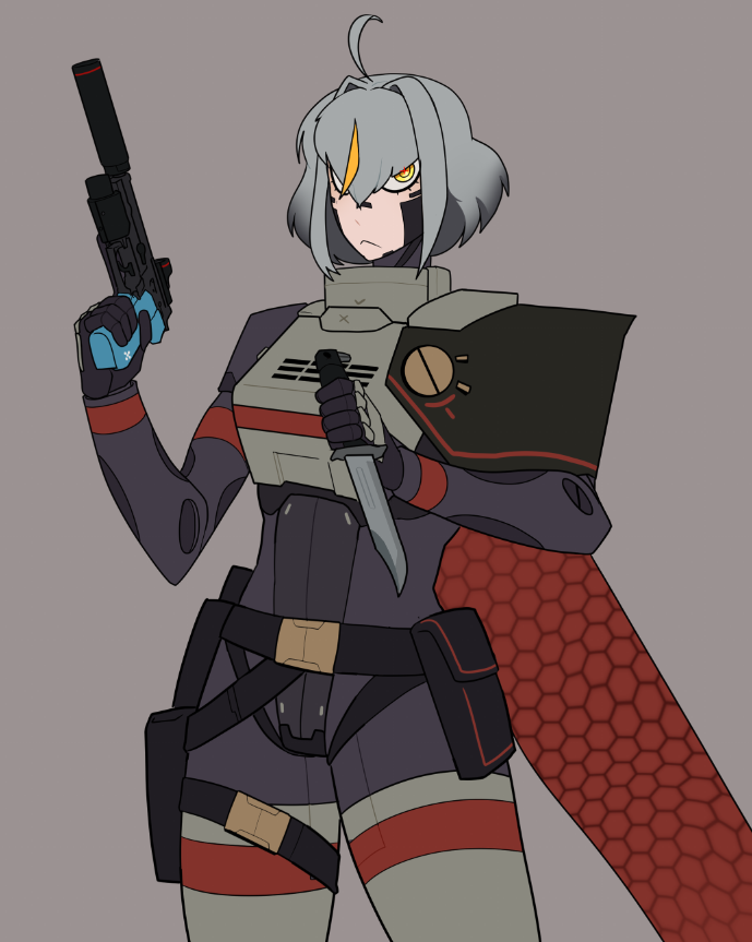 kenny_pyro's tweet image. Posting this gal first time tomorrow for auction! Any interested can dm me or can ask for a ping here!

#signalis #signalisoc