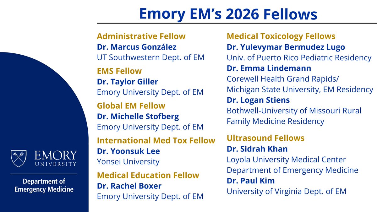 Emory EM tweet media