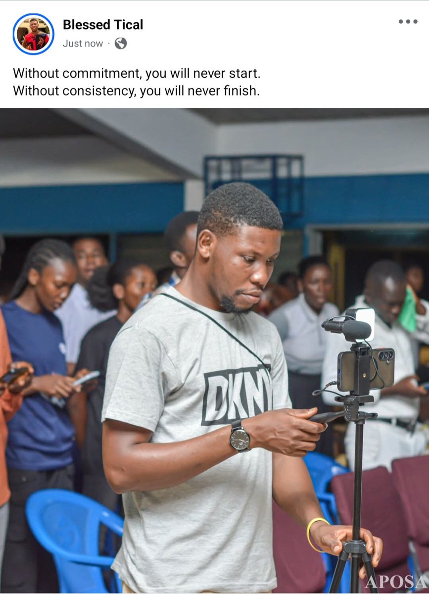 Without commitment, you will never start.
Without consistency, you will never finish. 
#