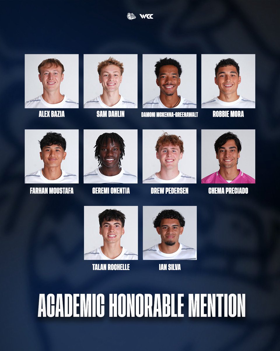 Gonzaga Men's Soccer tweet media