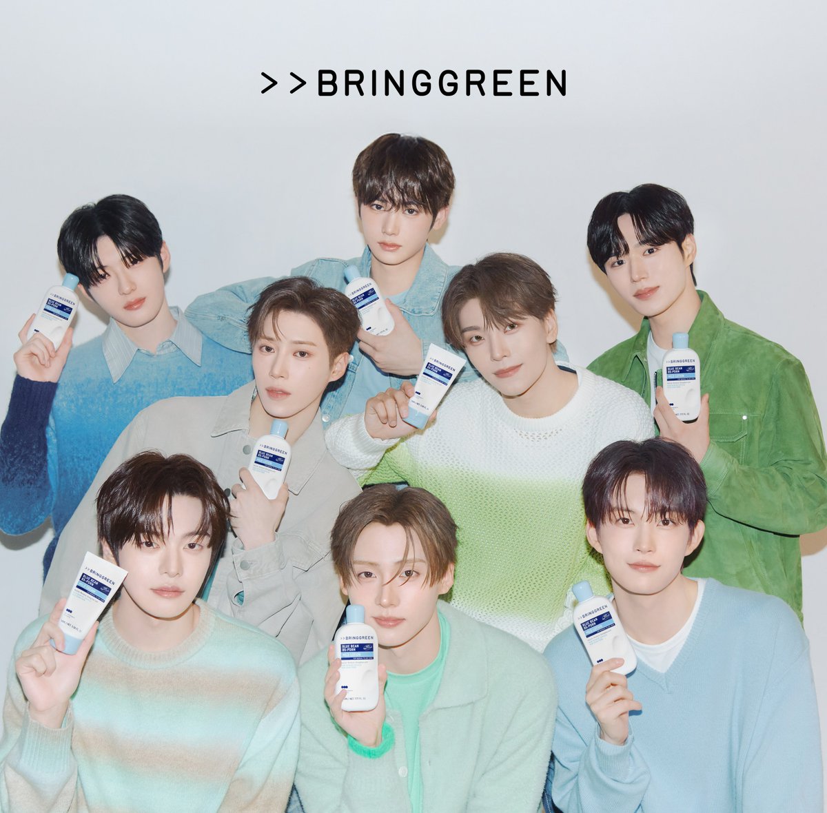 ALD1 X BRINGGREEN! sooo handsome geonwoo 🥹🤍🤍