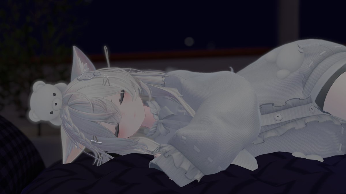 zebra521's tweet image. 寝姿可愛くてパーソナルミラーでずっと見てる