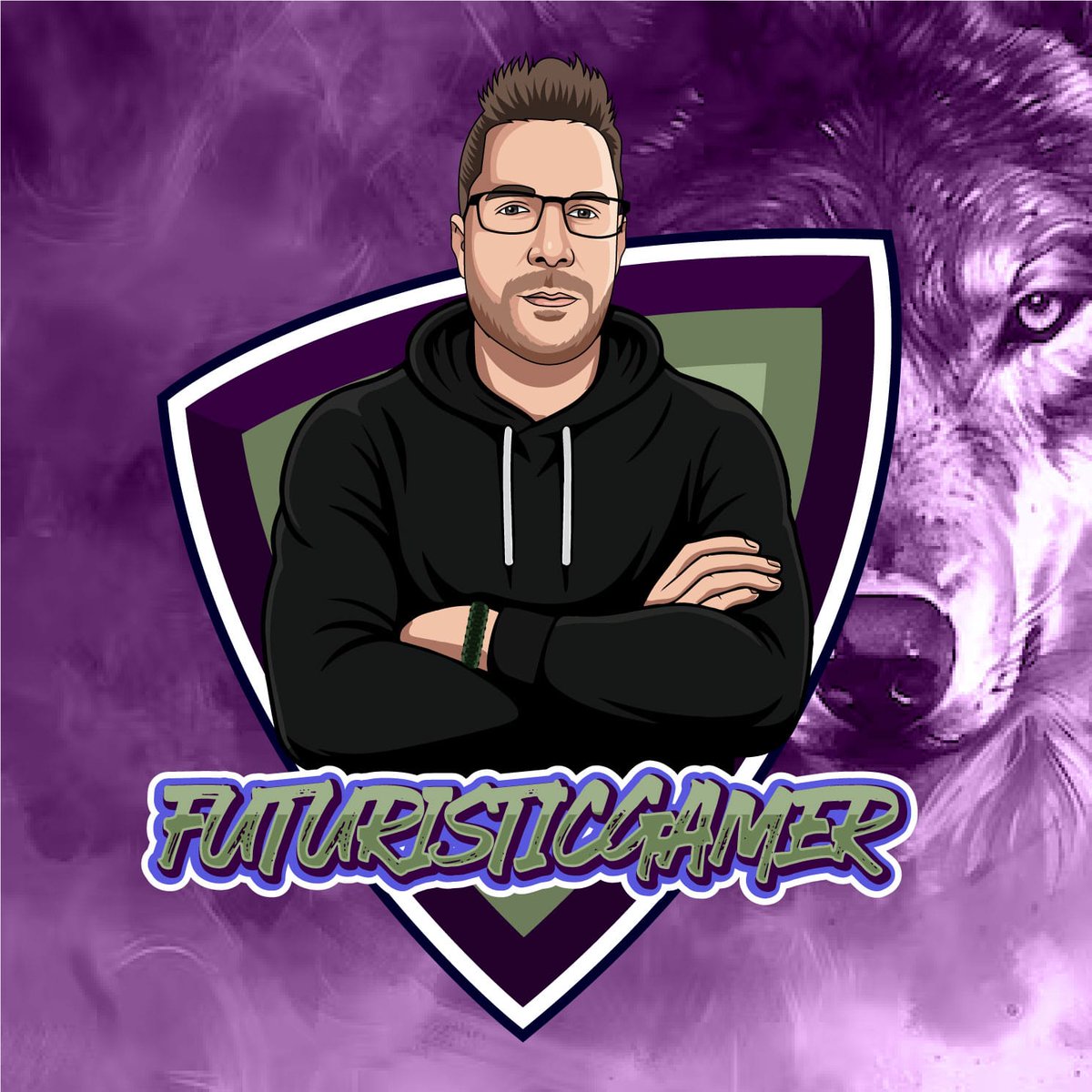 just18679's tweet image. I&apos;m really happy of how it turned out! 
The goal was to blend a strong, modern, gamer vibe with a bold, wolf inspired aesthetic and seeing it all come together feels amazing.
#LogoDesign #digitalart #ContentCreator #gamingcreator #twitchstreamer #BrandIdentity 
@MADAlphaDesigns