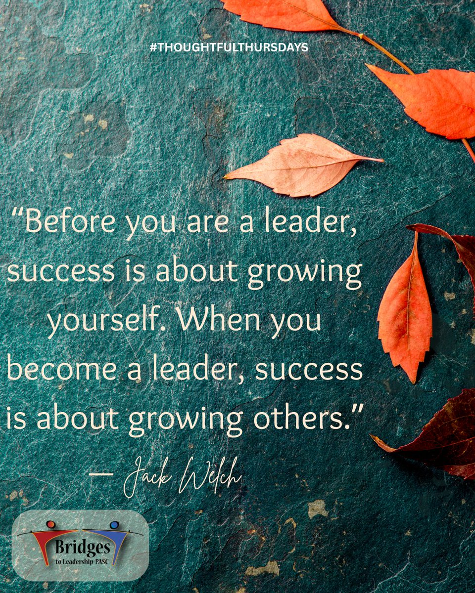 Bridges to Leadership (PASC) tweet media