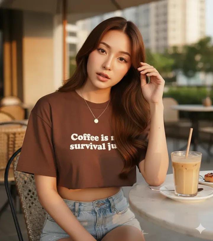 Selfie Portrait of Young Woman - Example 3