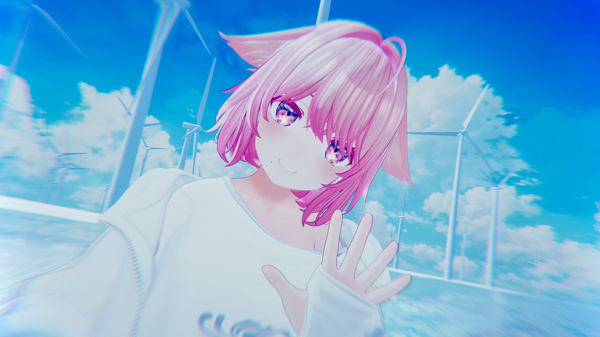 ChamuVRC's tweet image. おはちゃむ！☀️
金曜日！平日ラス1キター❗️😊
しかも月曜は祝日だよー✨
今日も無理なく頑張ろうね！(*´꒳`*)
#VRchat #桔梗3D #おはちゃむ