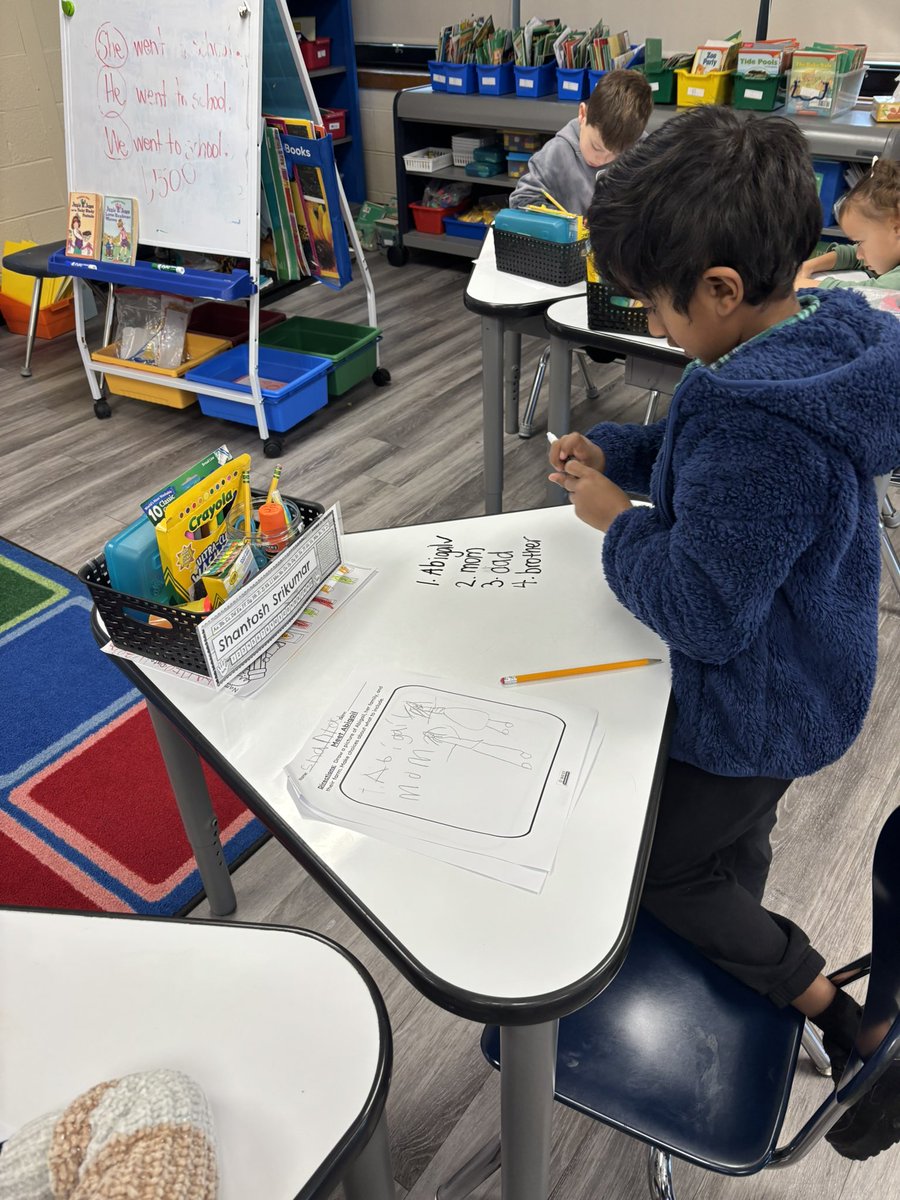 First Graders working hard. We are learning what families were like long ago! <a href="/BethpageUFSD/">BethpageUFSD</a> <a href="/TierneyBethpage/">Julianne Inghilterra</a>  #WeareBethpage