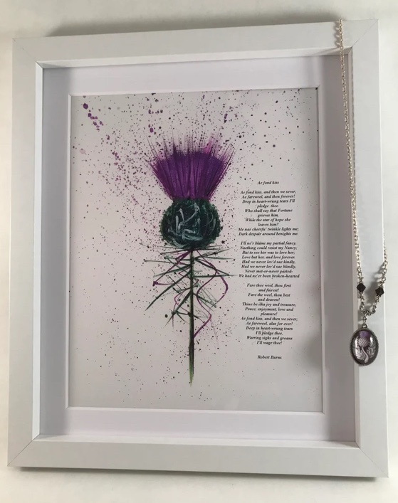 ‘Ae Fond Kiss’ original art print #MHHSBD #earlybiz 
etsy.com/uk/listing/941…