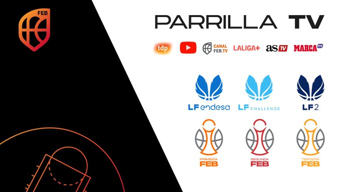 CompeticionFEB's tweet image. 🏀 Retransmisiones: Llega un fin de semana con 4⃣8⃣ horas de vértigo 🔥

▶ La #LFEndesa, la #LFChallenge y la #LF2 regresan tras la Ventana @FIBA mientras la #PrimeraFEB y la #SegundaFEB se citan en @LaLigaPlus antes de la suya

📺 Parrilla completa ⬇
feb.es/2025/11/20/bal…