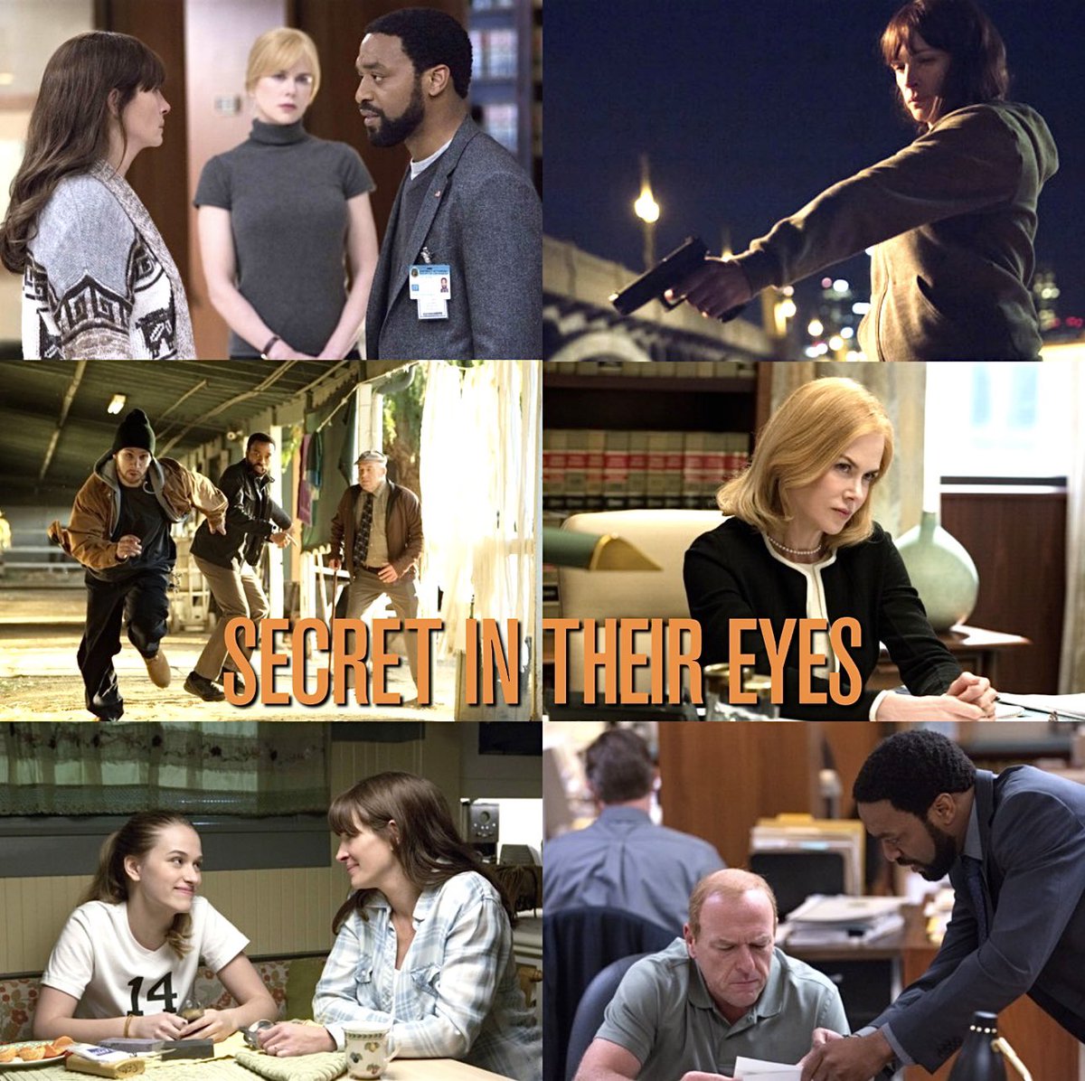 2ndaryProtocol's tweet image. Writer/Director Billy Ray’s ‘Secret In Their Eyes’ starring Nicole Kidman, Julia Roberts, Chiwetel Ejiofor, Dean Norris, and Alfred Molina hit theaters on this day ten years ago 🪦 🔎 🚨 #OTD

&quot;𝙸 𝚝𝚑𝚒𝚗𝚔 𝚢𝚘𝚞 𝚕𝚒𝚔𝚎 𝚕𝚘𝚘𝚔𝚒𝚗𝚐 𝚋𝚊𝚌𝚔 𝚖𝚘𝚛𝚎 𝚝𝚑𝚊𝚗 𝙸 𝚍𝚘. 𝙸…