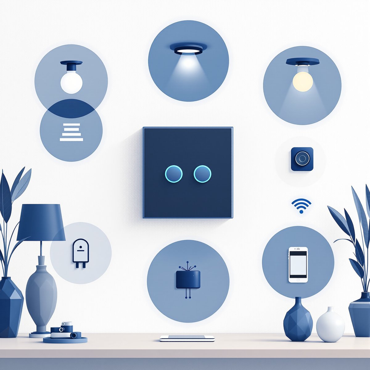 vesternet's tweet image. Control 6 different scenes with just 2 buttons! Push, hold, or release to trigger different actions. Perfect for bedside lighting control or quick room changes. is.gd/OvIbpB