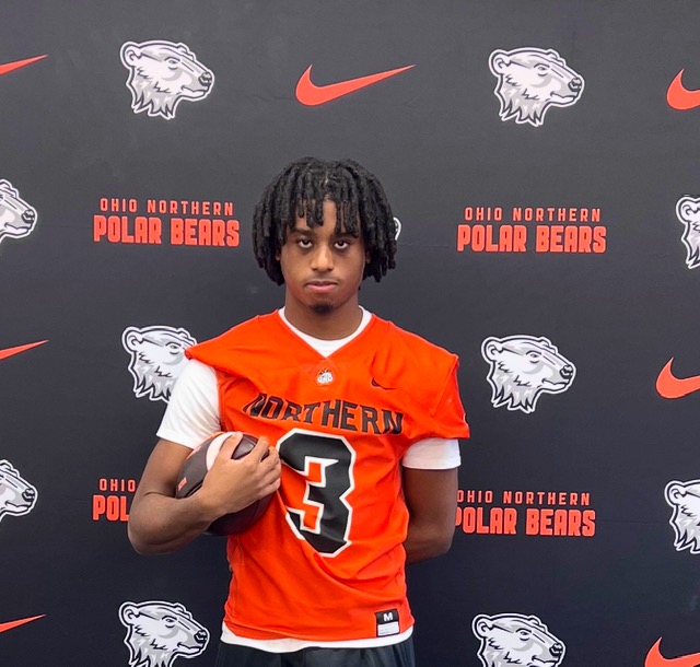 rankins24797's tweet photo. After a great Official Visit and conversations with @Coach_Fries, @coachR_Brown, and @CoachVThomas I am blessed to receive an offer from @OhioNorthernFB. #AGTG 

@BethelBeesFB @_CoachCokes @Ben_Schmiesing @TruePotentialAR https://t.co/iTl1SSiYOu