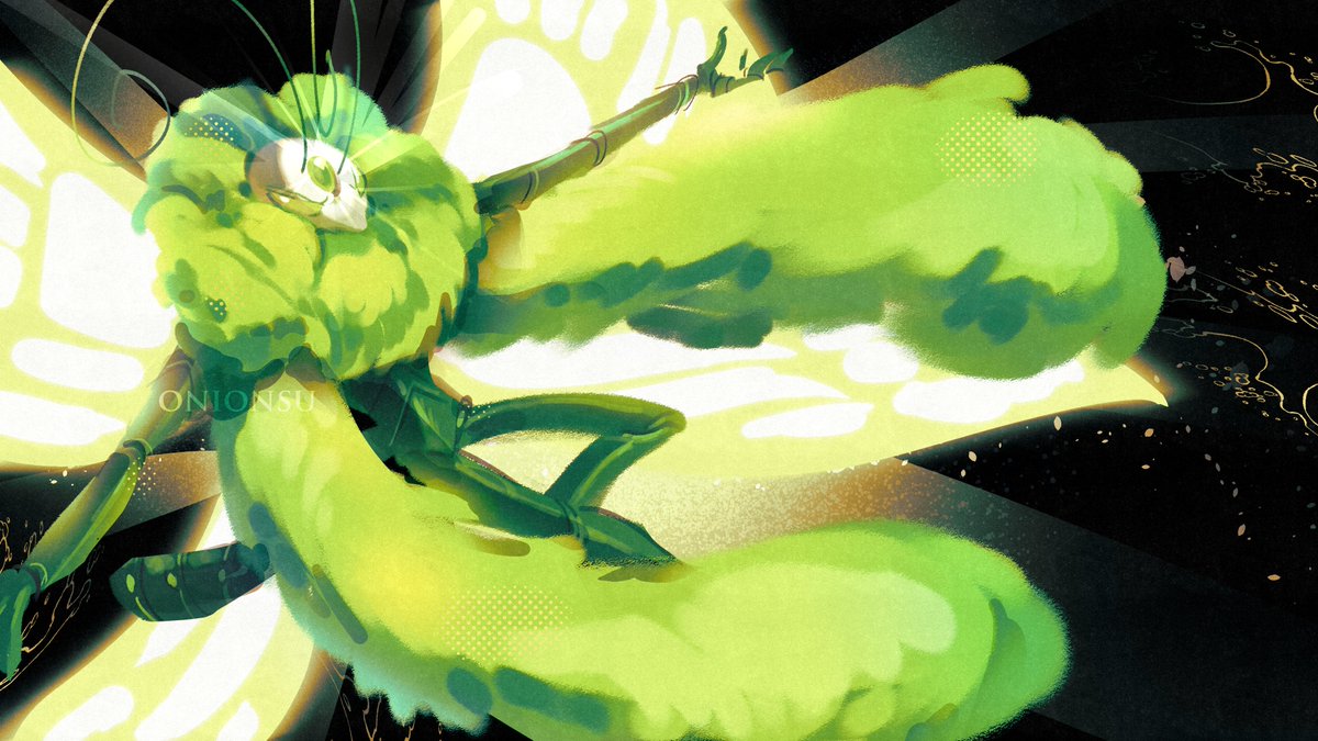 Onionsued's tweet image. He&apos;s green for an amazing reason