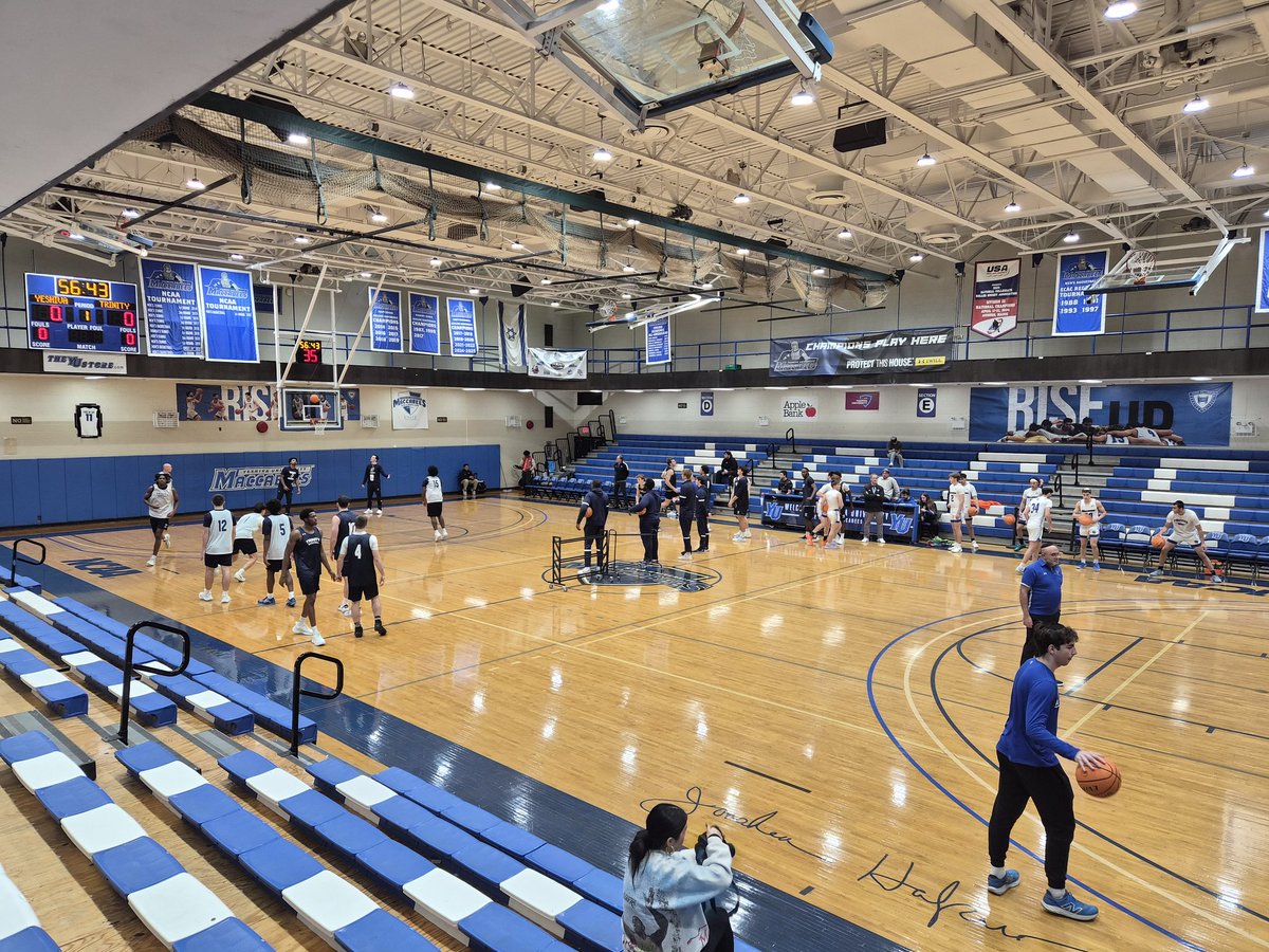 Tip-off against #1 Trinity (CT) in under 1 hour!

WatchLive:
youtube.com/live/YA6Jsshrt…