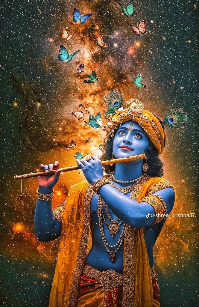 Madhumita8751's tweet image. 🌸 जय श्री कृष्णा! 🌸
🌞 Good Morning!

कान्हा की करुणा, प्रेम और मधुर मुस्कान से
आपका पूरा दिन सुन्दर, शांत और शुभ हो।

मुरली की धुन सा मधुर
और वृंदावन की हवा सा पवित्र
आज का हर पल आपके जीवन में आनंद भर दे।

🙏 राधे राधे 🙏🌼
जय श्री कृष्णा 🌼💛
