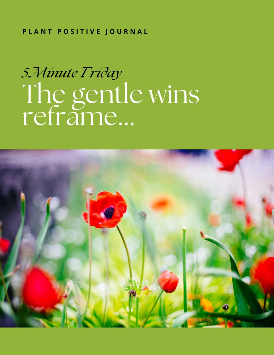 strongbodygreen's tweet image. 🎯 The Gentle Wins Reframe.
“What would “productive&quot; look like today if I removed guilt and pressure from the equation?”
🌱✨Reflection made easy with The Plant Positive Journal. 
strongbodygreenplanet.lpages.co/plant-positive…
#Journal #Mindfulness #SelfReflection #DailyHabits #WellnessJourney