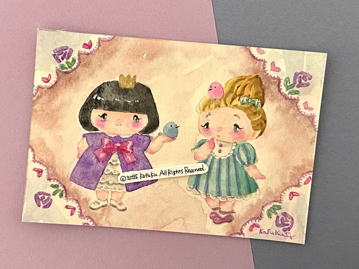 ayatani's tweet image. 「Postcard!Postcard!2025 」 参加中🌟

なかよしちびっこたちがおめかししております✨

2025/11/15〜11/30
STACK-BOARD @stack_board 
(新潟県新潟市中央区明石1-6-23)
(火水定休　10:00〜17:00)