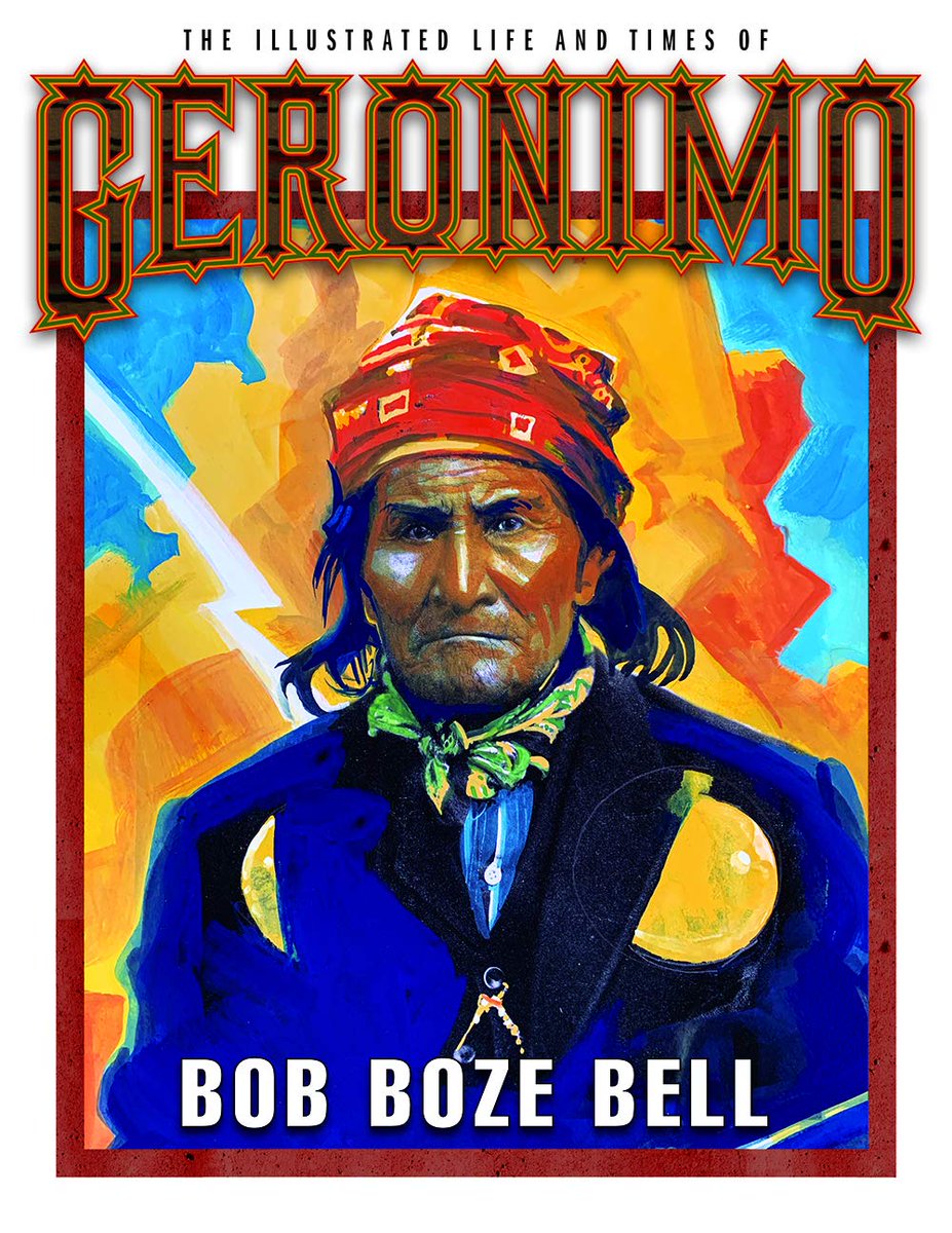 WesternLegends's tweet image. The Illustrated Life and Times of Geronimo by Bob Boze Bell 
An in depth look at the most famous Indian in the world and lays out the long and bloody path of Goyathlay (He Who Yawns) from warrior to celebrity to legend. 

ON SALE NOW: amzn.to/3OZL5UA  

#geronimo #oldwest