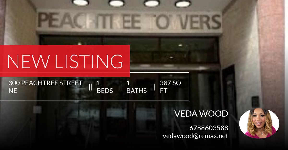 vedawood's tweet photo. 📍 New Listing 📍 Take a look at this fantastic new property that just hit the market located at 300 Peachtree Street Ne 5m in Atlanta. Reach out here or at 6788603588 for more information https://t.co/YzmljVzL53 https://t.co/DmLF5OAq8B