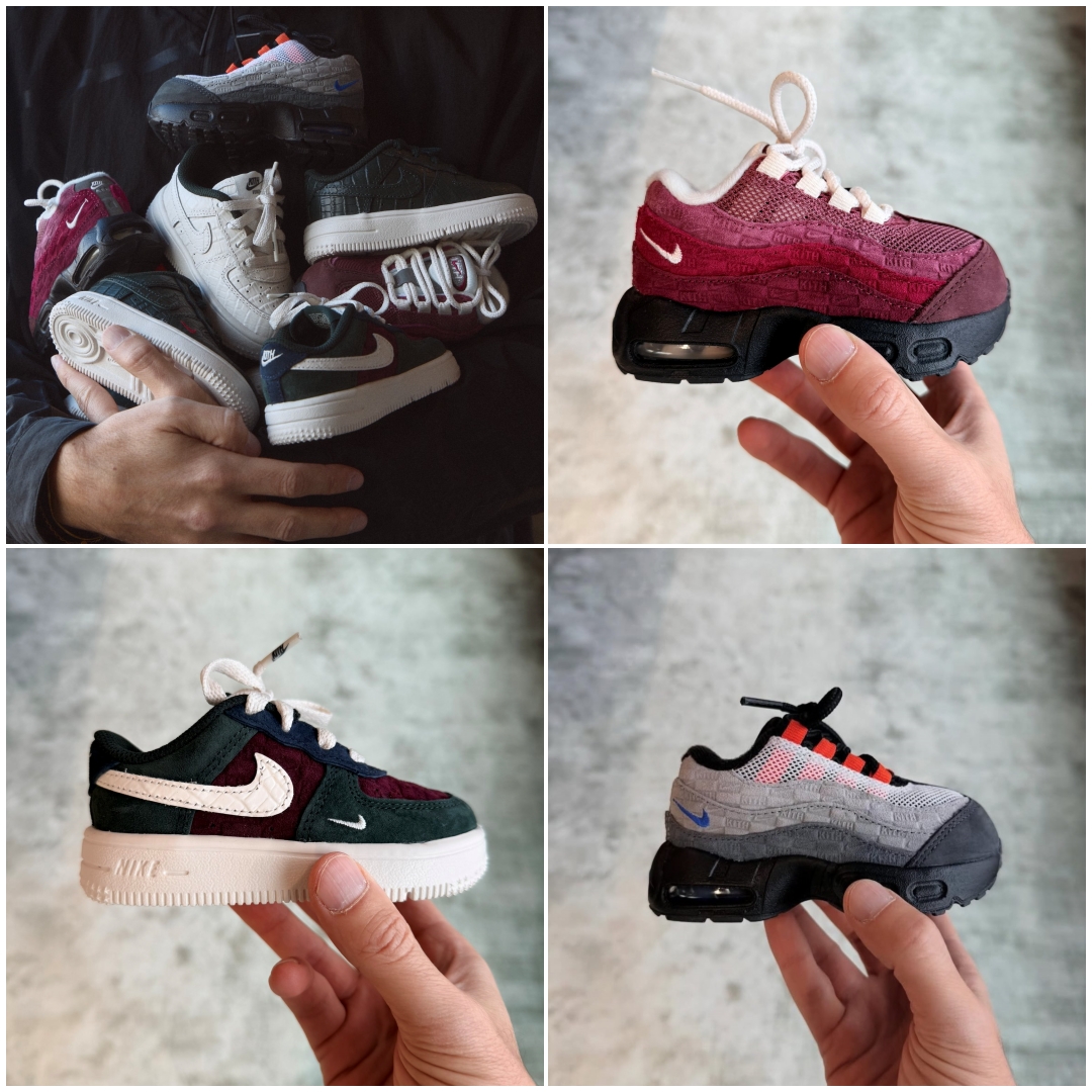 2025年末 発売予定】 KITH × NIKE コラボコレクションからキッズサイズ