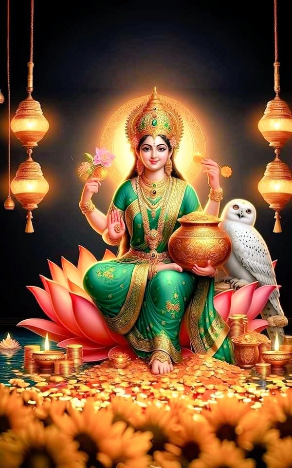 जब माँ की कृपा दृष्टि पड़ती है,
हर अंधकार प्रकाश बन जाता है।
जय माता लक्ष्मी।