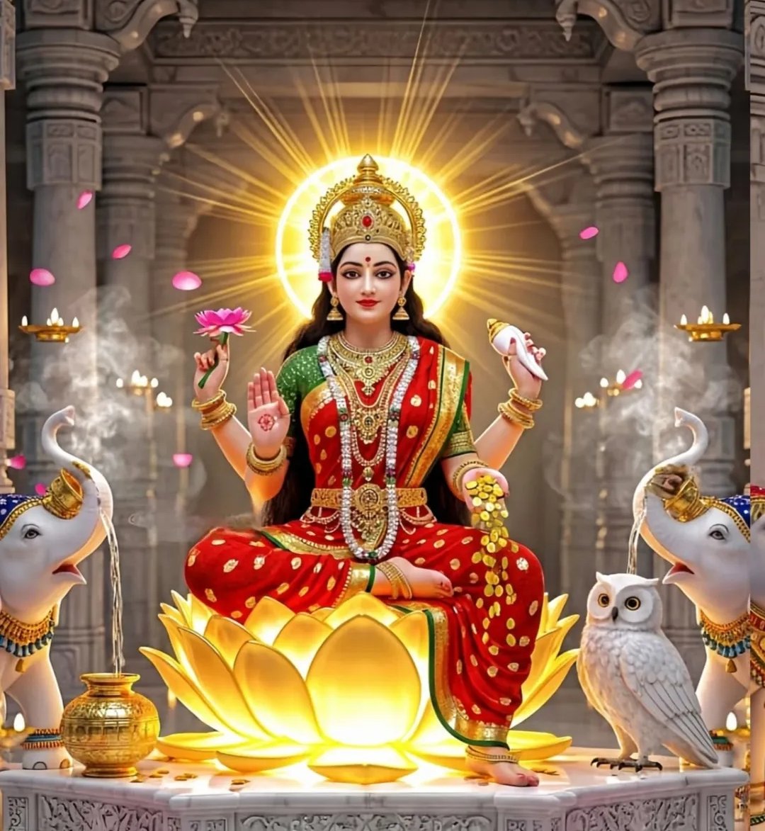 🌺  जय मां महालक्ष्मी जी  🌺

श्री महालक्ष्मी जी का आशीर्वाद आपके जीवन में खुशियाँ, समृद्धि और शांति लेकर आए...!

आपके अपनों में खुशियों की बहार आये...!! 

!! शुभ प्रभात !!  🫶  ❤️