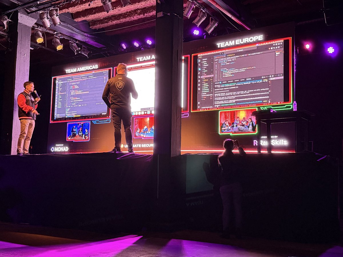 Ultimate Security Games by <a href="/RareSkills_io/">RareSkills</a> and <a href="/monad/">Monad (mainnet arc)</a> are absolutely goated

great potential, looking forward to the next season 🔥