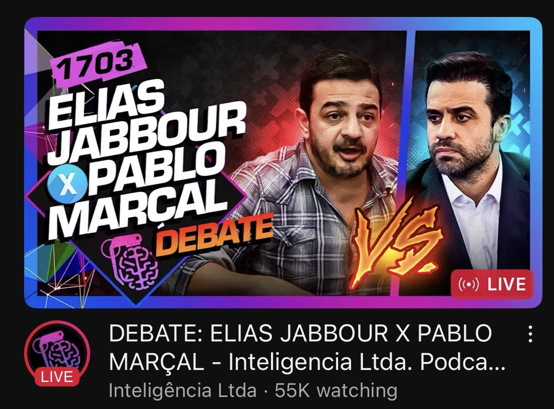 Obrigado meu amigo <a href="/HenriqueSTO1/">Henrique</a> por este lembrete
Já metemos o Inteligência Limitada aqui pra acompanhar essa pataquada kkkkkkkkkk
youtube.com/live/nPLJs6xPN…