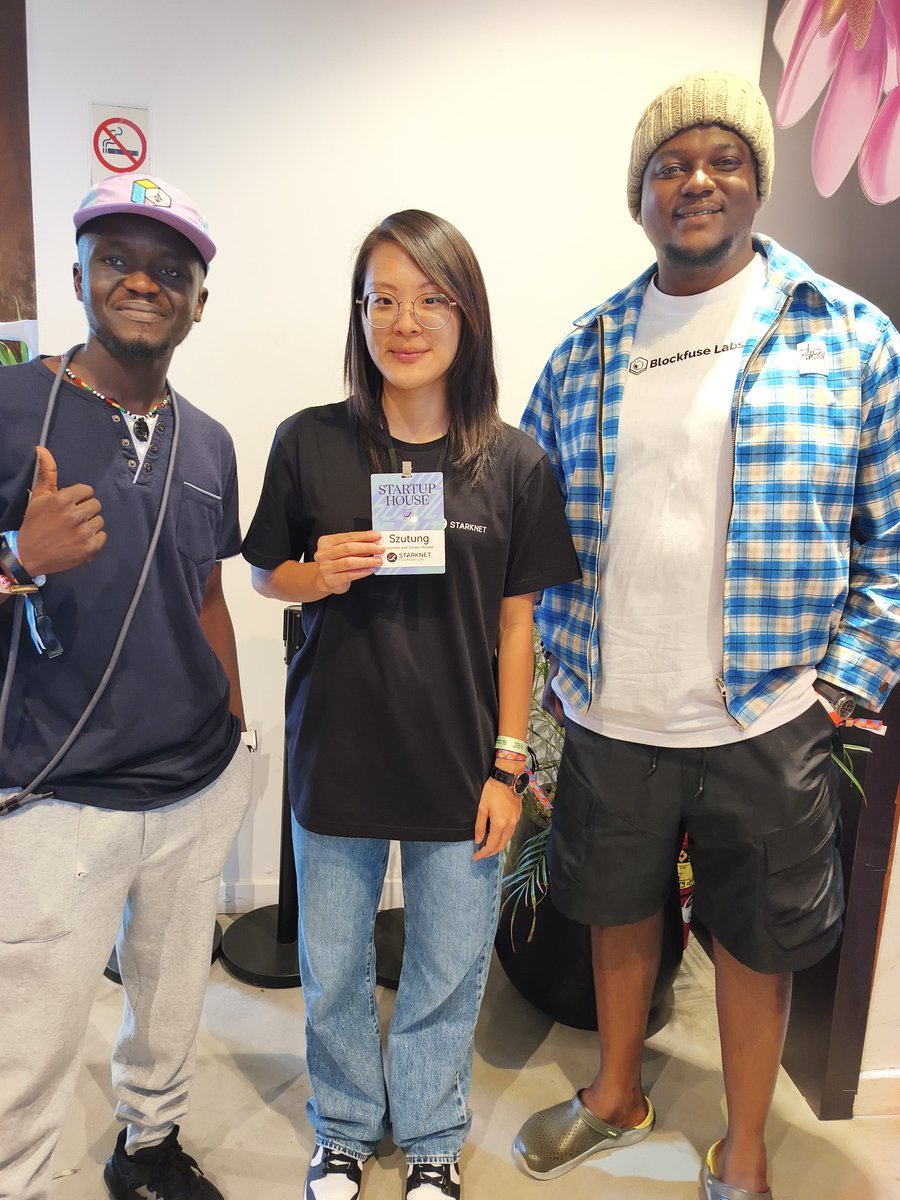 scarfacedoteth's tweet image. The @StarknetFndn  has been an incredible supporter of what we’re building at Blockfuse Labs across Africa, from developer bootcamps to community events.

Pulled up at #StarkConnect today, powered by @StarknetFndn, @StarkWareLtd and the wider ecosystem. A full-day playground of…